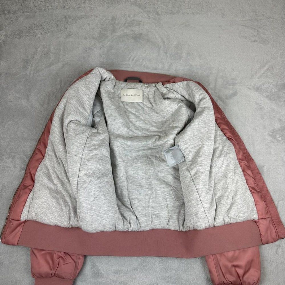 Aritzia Aritzia Babaton Pink Bomber Jacket Women's Size Small Size S / US 4 / IT 40 - 4 Thumbnail