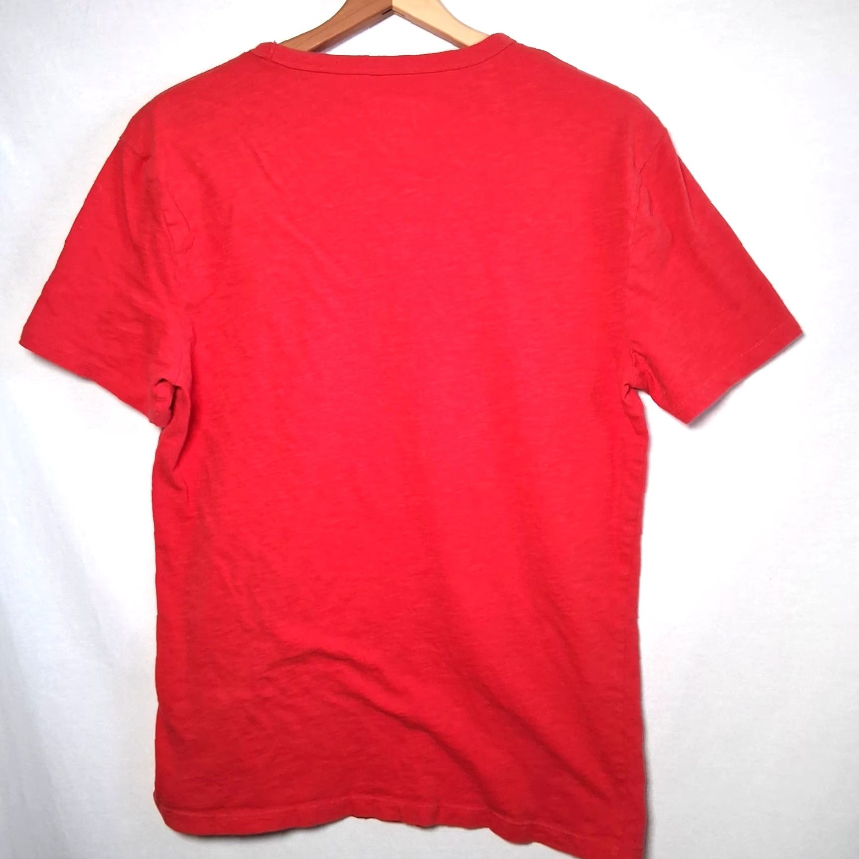 Lucky Brand Lucky Brand Fender Shirt T-Shirt Crew Neck Short Sleeve Red Cotton Graphic Music Guitar Amps Strings Distressed Mens M Size US M / EU 48-50 / 2 - 2 Thumbnail