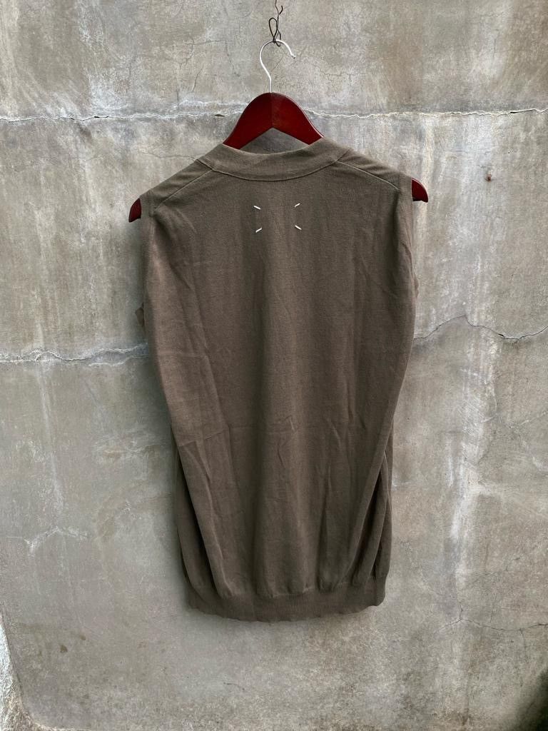 Maison Margiela Artisanal Sleeveless Cardigan Size US L / EU 52-54 / 3 - 4 Thumbnail