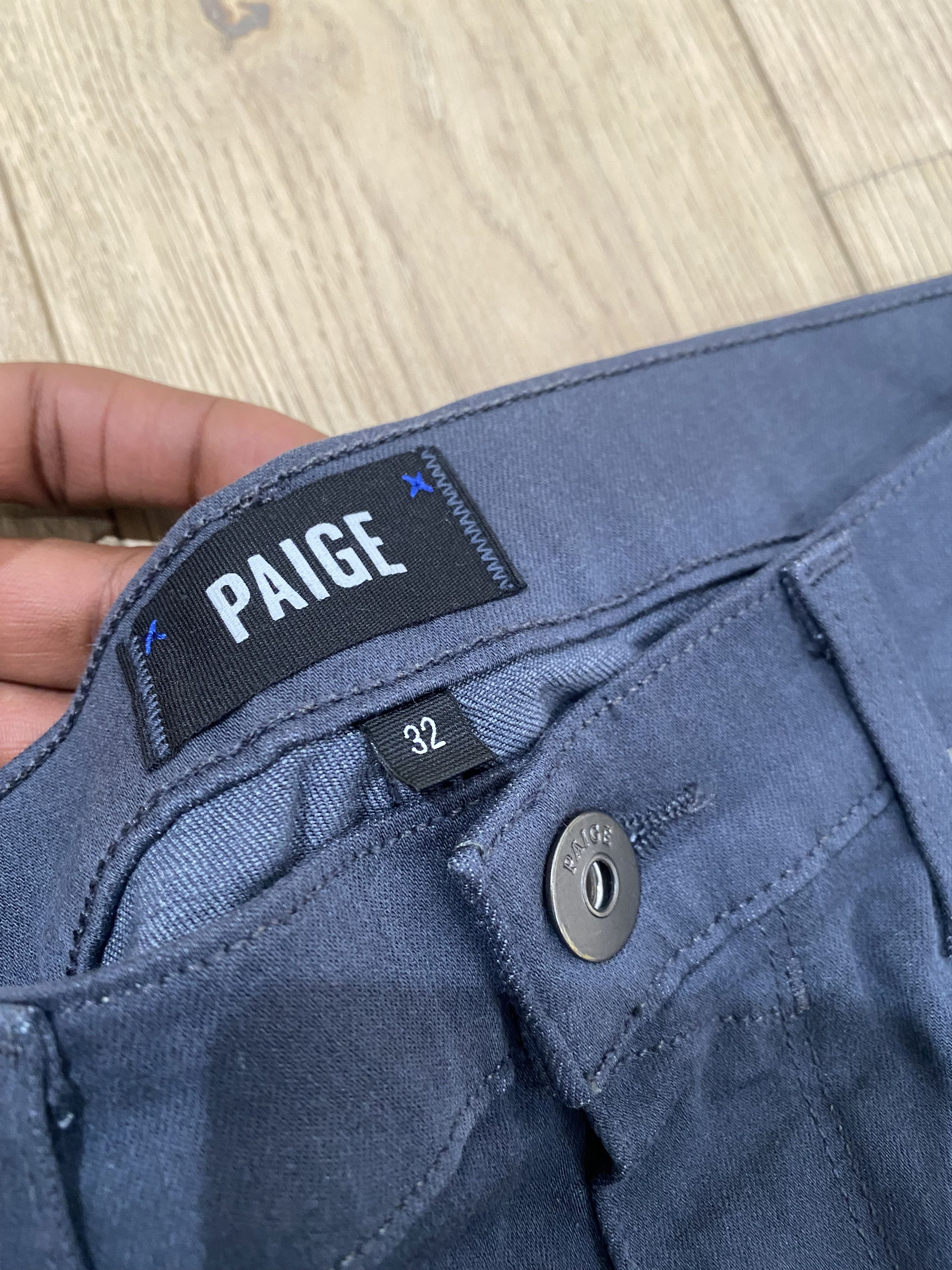 Paige Transcend Lennox 32” Slim Jean ‘Pewer Stone’ Size US 32 / EU 48 - 13 Thumbnail