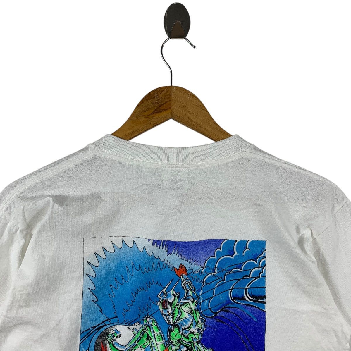 Vintage Vintage 90s SURF CRAZED Comics cyberpunk graphics tee Size US M / EU 48-50 / 2 - 9 Thumbnail