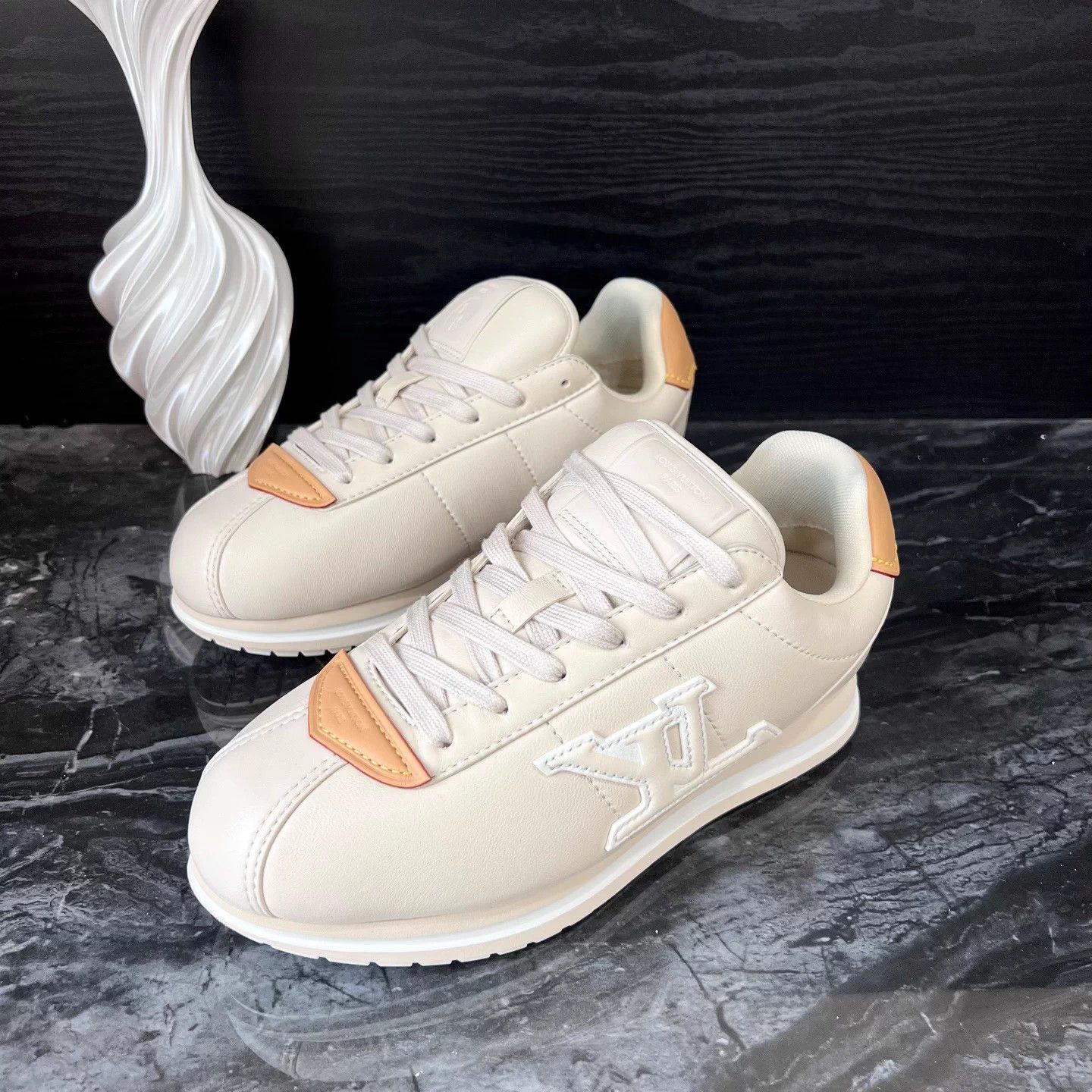 Louis Vuitton × Nigo Nigo x Beige Nike Cortez 40.5 99 New Trainers Size US 7.5 / EU 40-41 - 1 Thumbnail
