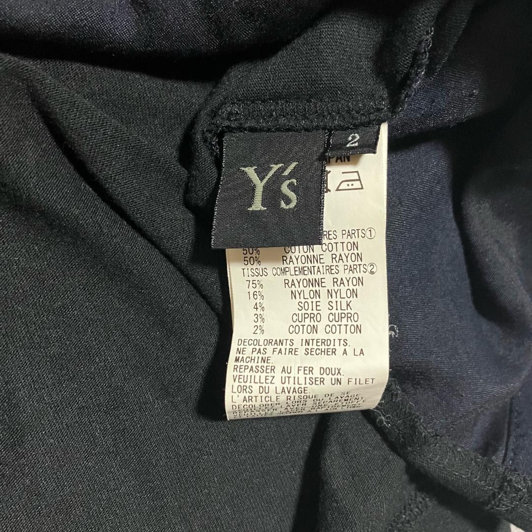 Yohji Yamamoto Y's Yohji Yamamoto Different Materials T-shirt Size US L / EU 52-54 / 3 - 5 Thumbnail