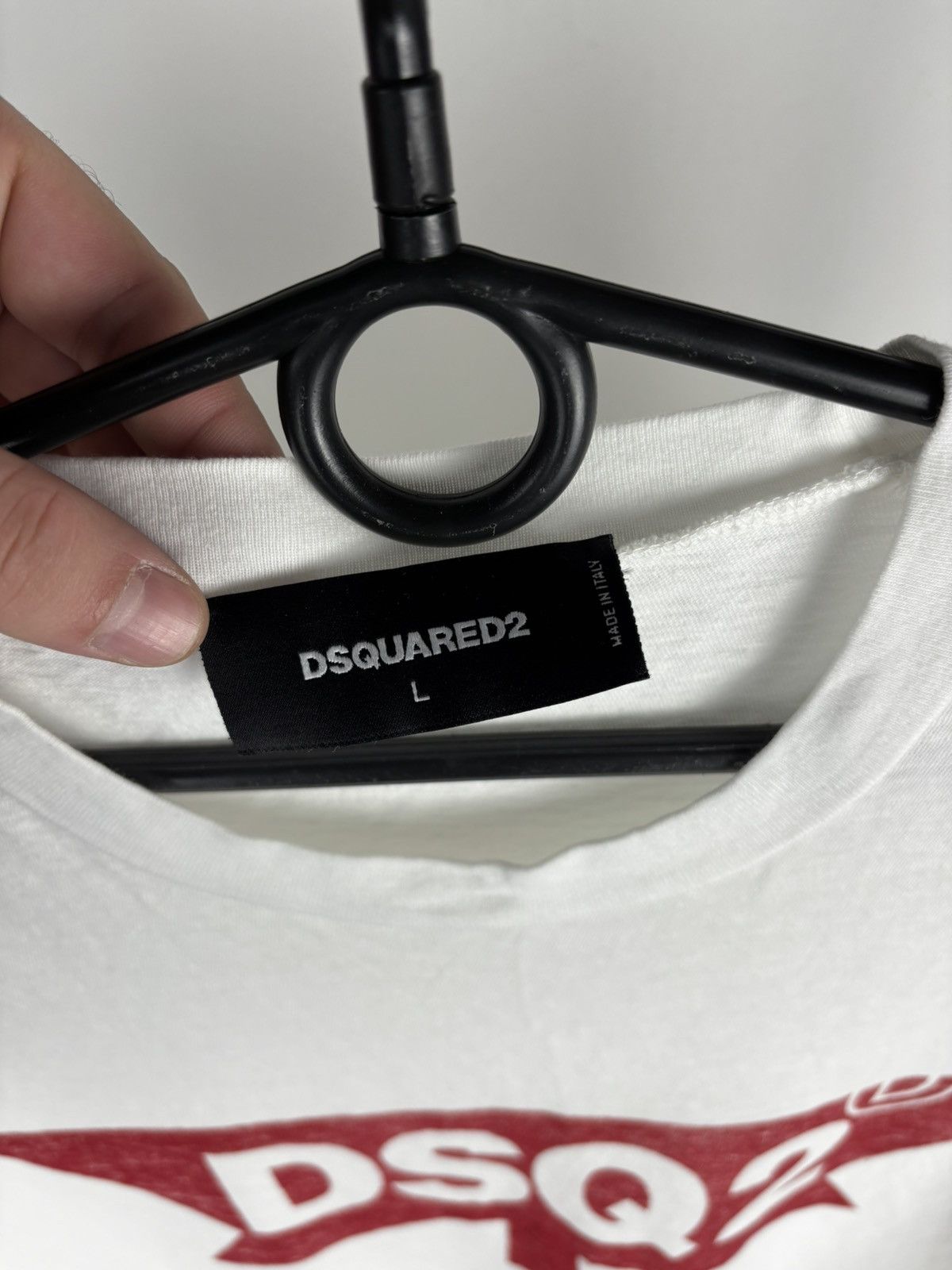 Dsquared2 Dsquared2 Big Logo T shirt size L Size US L / EU 52-54 / 3 - 2 Thumbnail