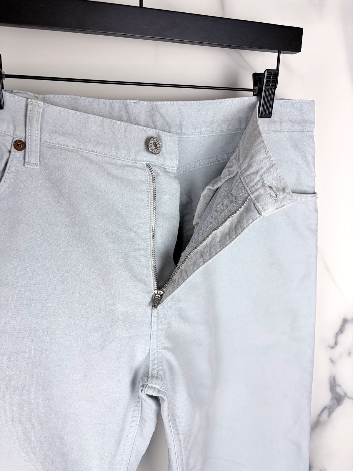 Gucci Gucci Tom Ford Vintage Moleskin Cotton Jeans Powder Blue Size US 30 / EU 46 - 2 Thumbnail