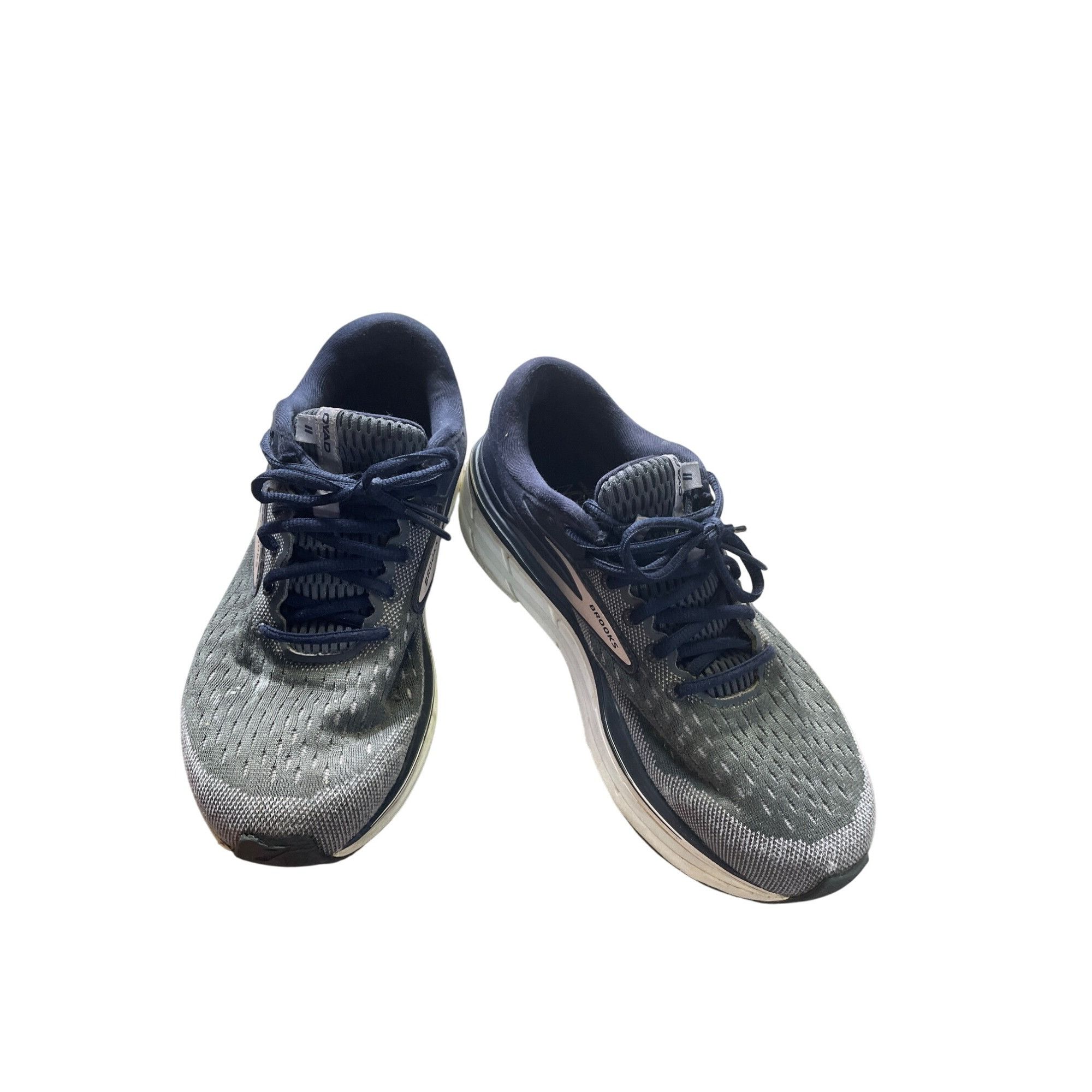 Brooks Brooks Dyad 11 Mens Gray Blue Running Shoes Sneakers Size 10 Size US 10 / EU 43 - 20 Thumbnail