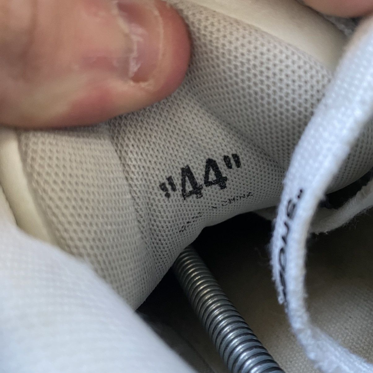 Off-White OFF WHITE Office Sneaker White Black Size US 10 / EU 43 - 9 Thumbnail