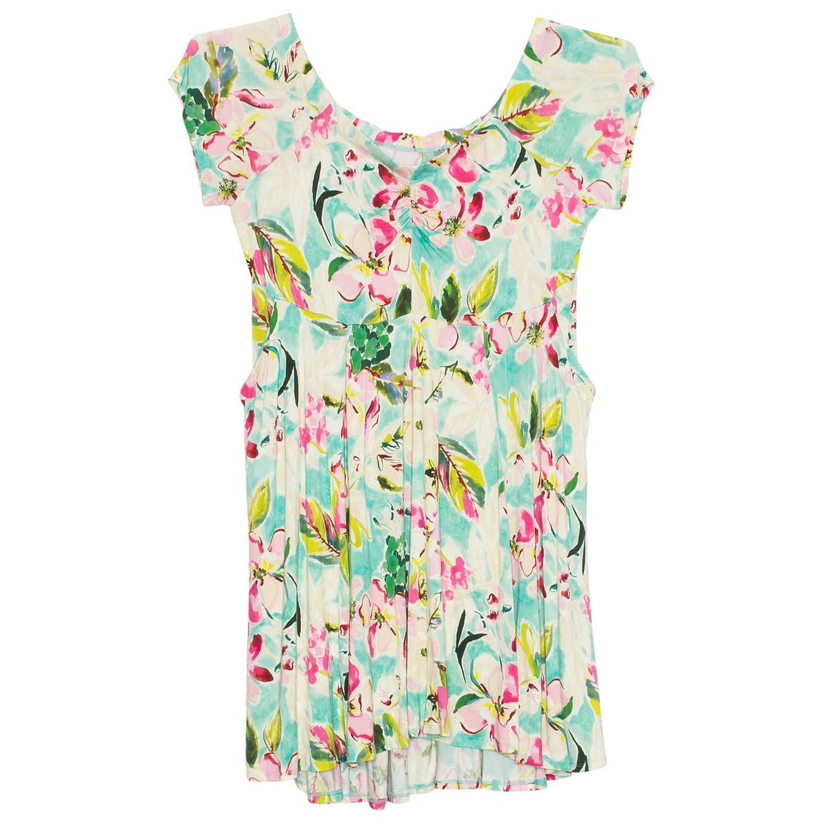 Torrid Torrid Super Soft Floral Dress Off Shoulder Skater Mini 3 3X Size 3XL / US 20-22 - 1 Thumbnail
