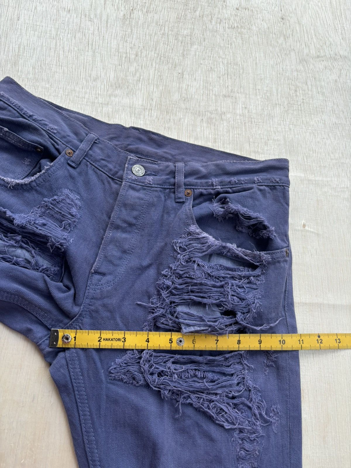 If Six Was Nine × Japanese Brand Vintage Distressed RNA Undercover Style Pants Size US 31 - 15 Thumbnail