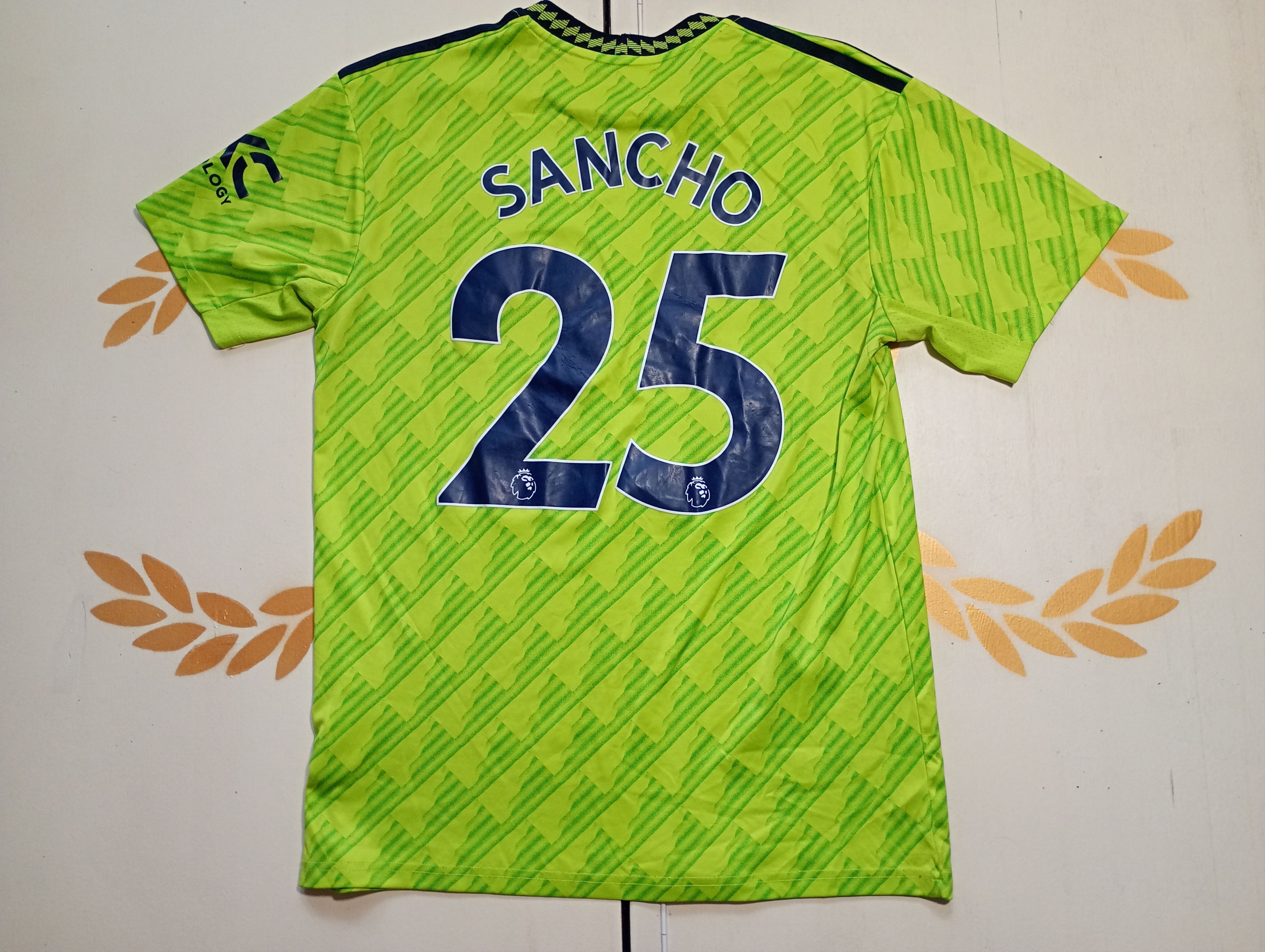 Adidas Adidas Manchester United Third Jersey 25 Sancho 2022-2023 Size US L / EU 52-54 / 3 - 11 Thumbnail