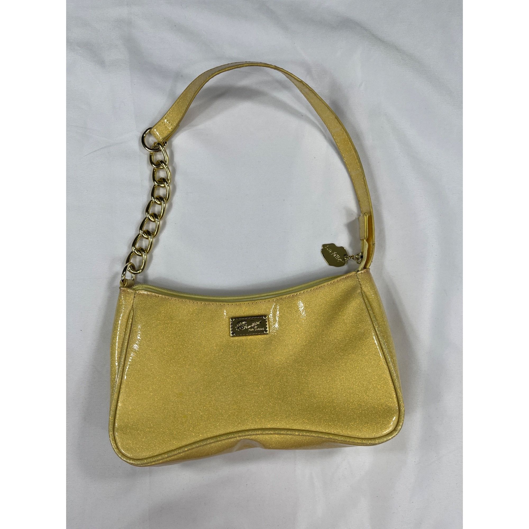 Betsey Johnson Betseyville Betsey Johnson Y2k Gold Studded