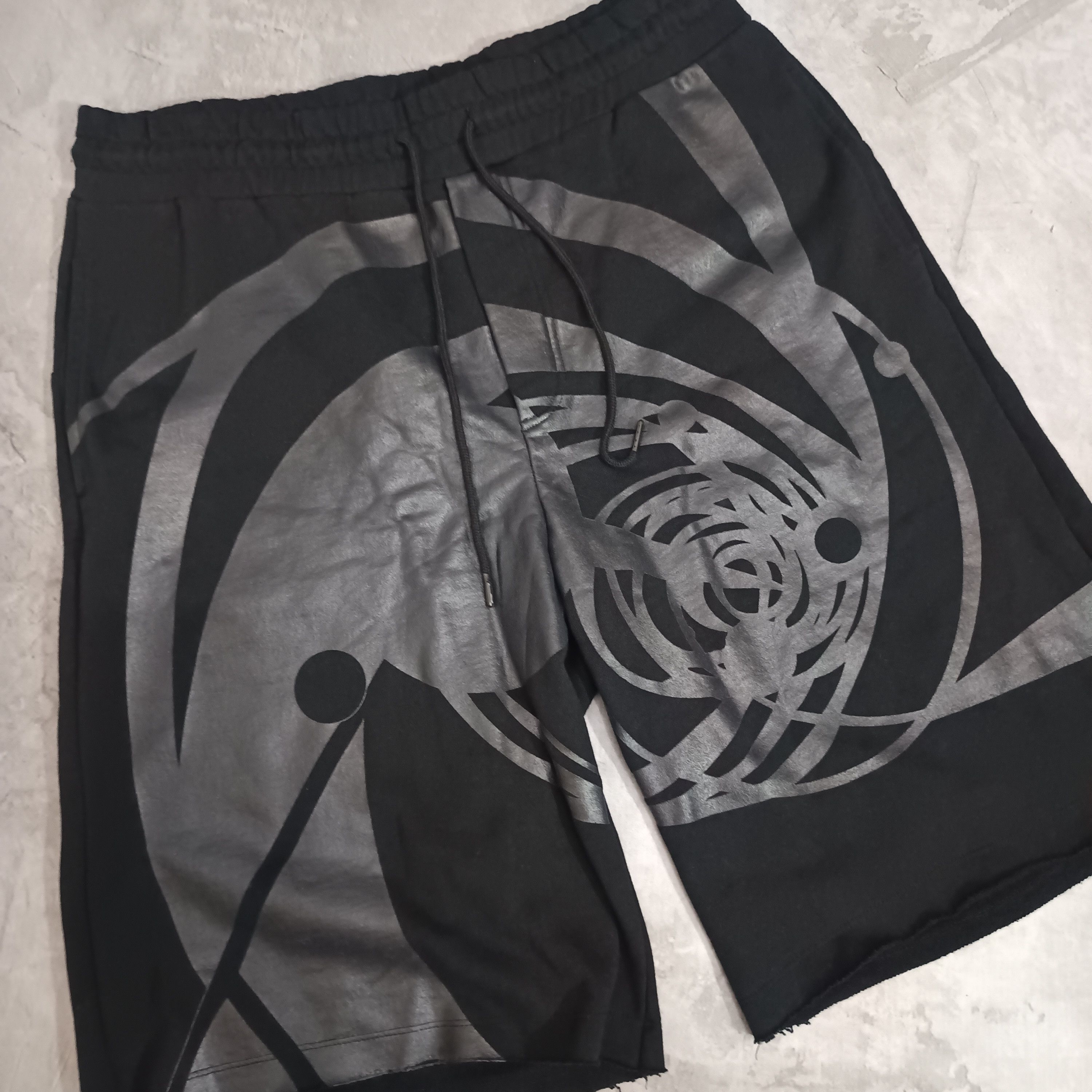 D by D D By D Kang Do Jun Orbital Pattern Sweat Shorts Size US 34 / EU 50 - 7 Thumbnail