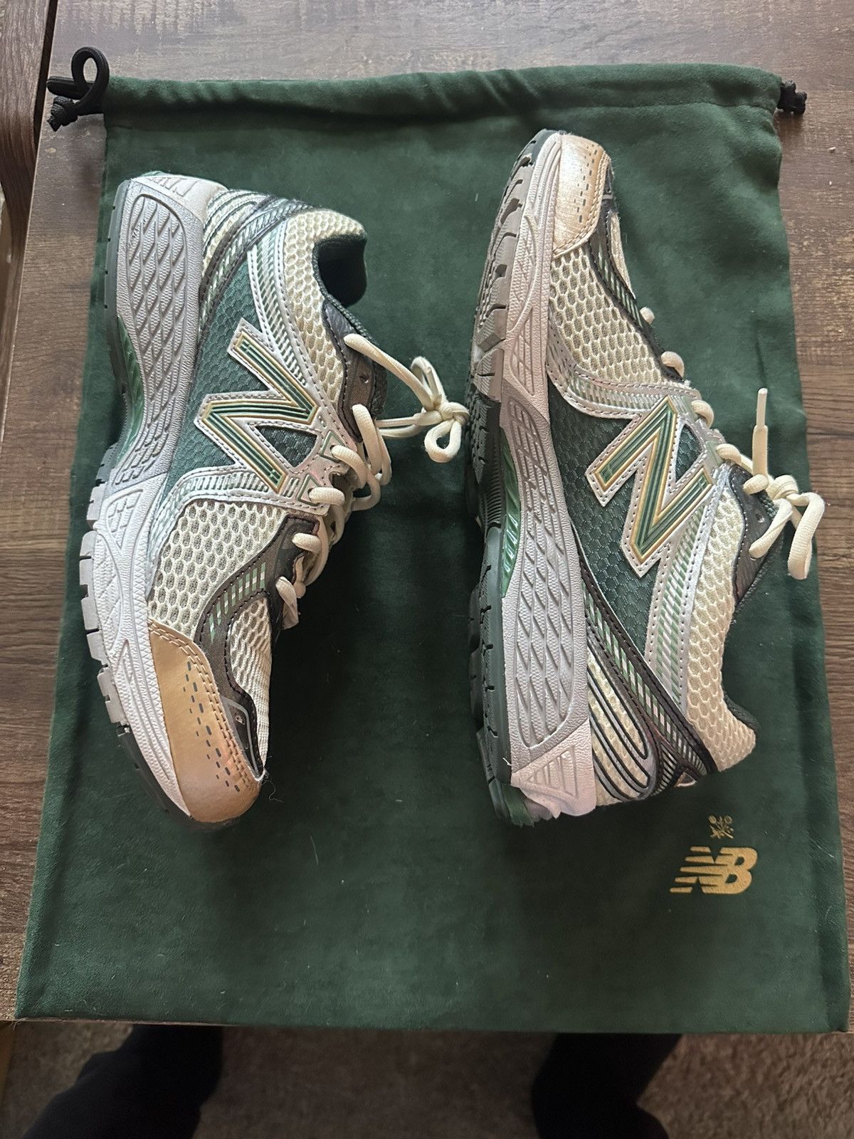 Aime Leon Dore × New Balance New Balance 860v2 X Aime Leon Dore Green Size US 8.5 / EU 41-42 - 2 Thumbnail