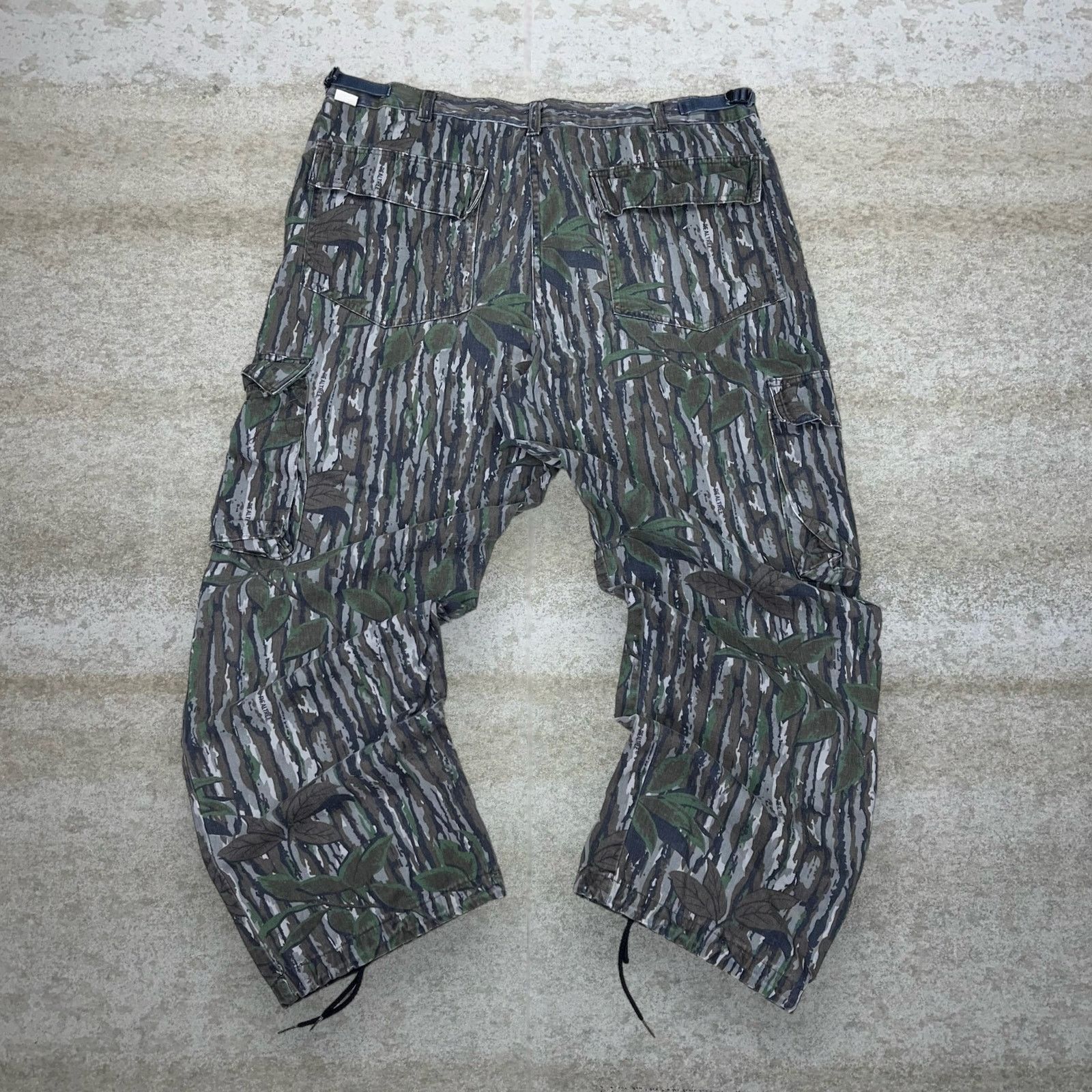Realtree Vintage 90s Realtree Camo Tactical Pant 36x30 Baggy Wide Leg ...
