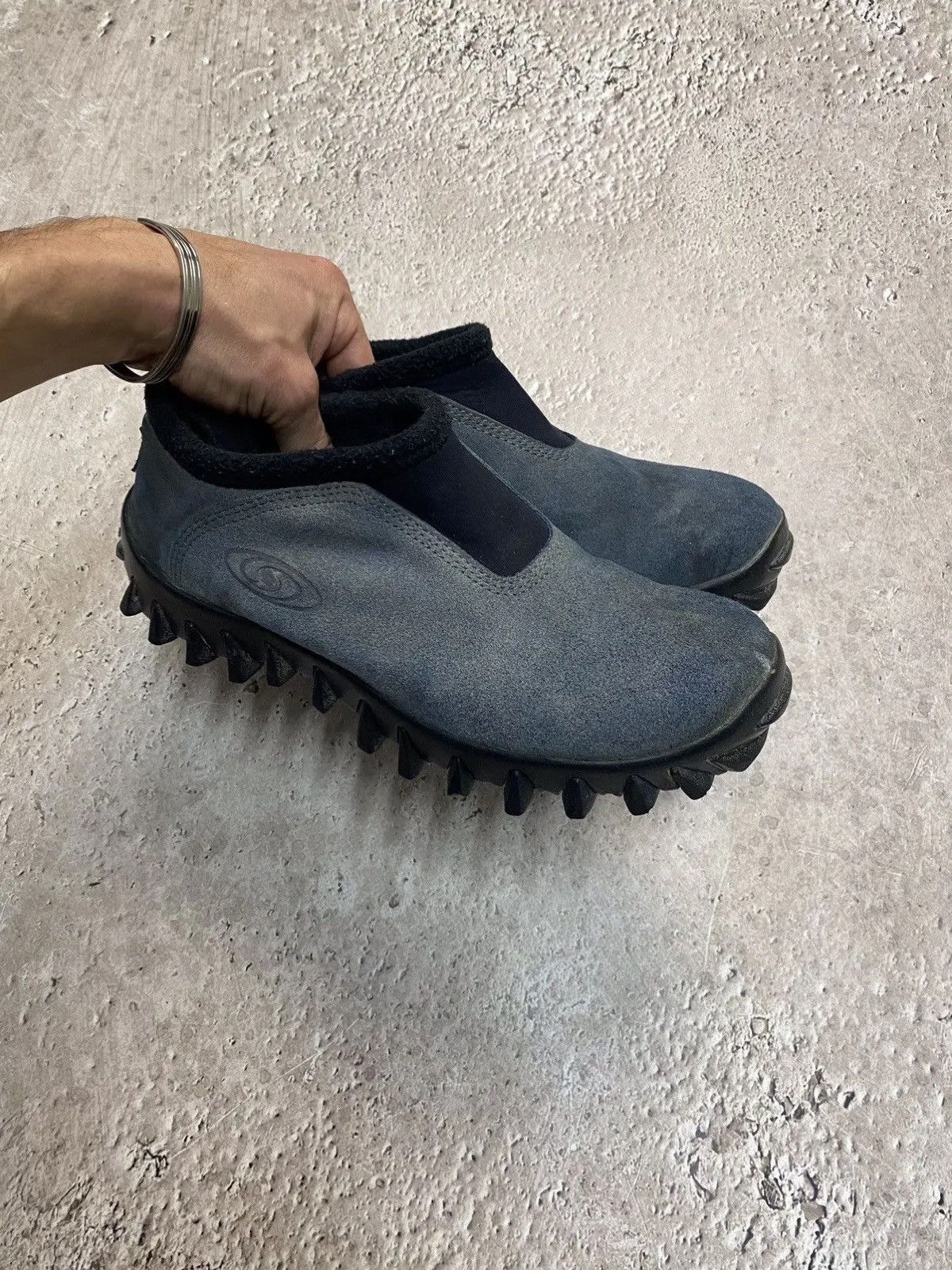 Salomon Vintage suede 90s Salomon gorp core rubber boots y2k Size US 7.5 / EU 40-41 - 5 Thumbnail