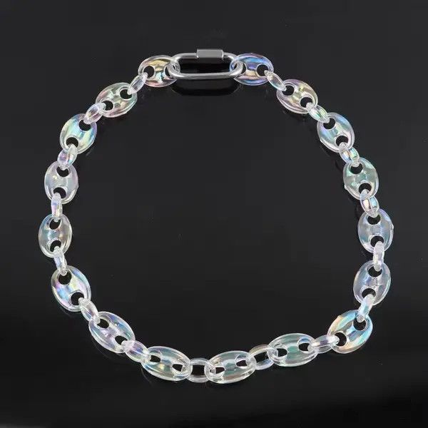 Jewelry Riruuko x Kamon Acrylic Coffee Bean Chain Necklace Size ONE SIZE - 1 Thumbnail