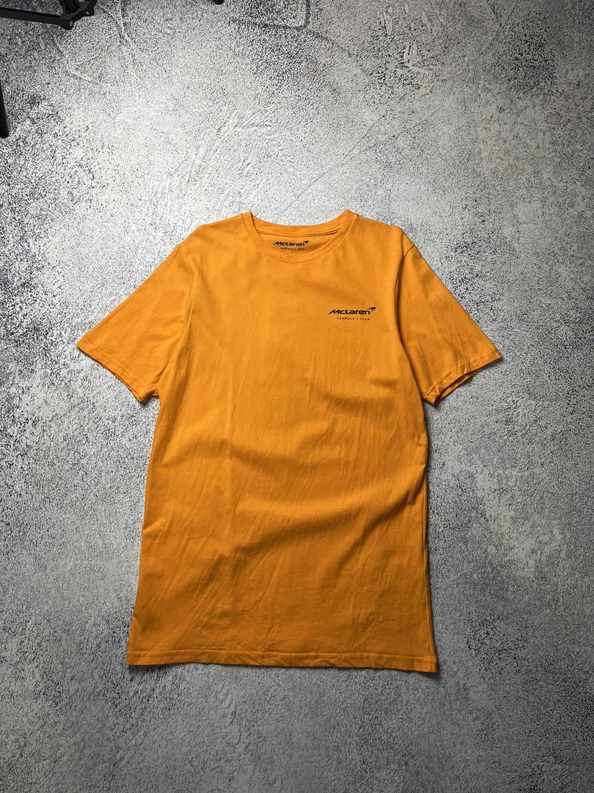 Vintage Mclaren big logo Orange t-shirt tee 90s racing moto rare Size US M / EU 48-50 / 2 - 1 Thumbnail