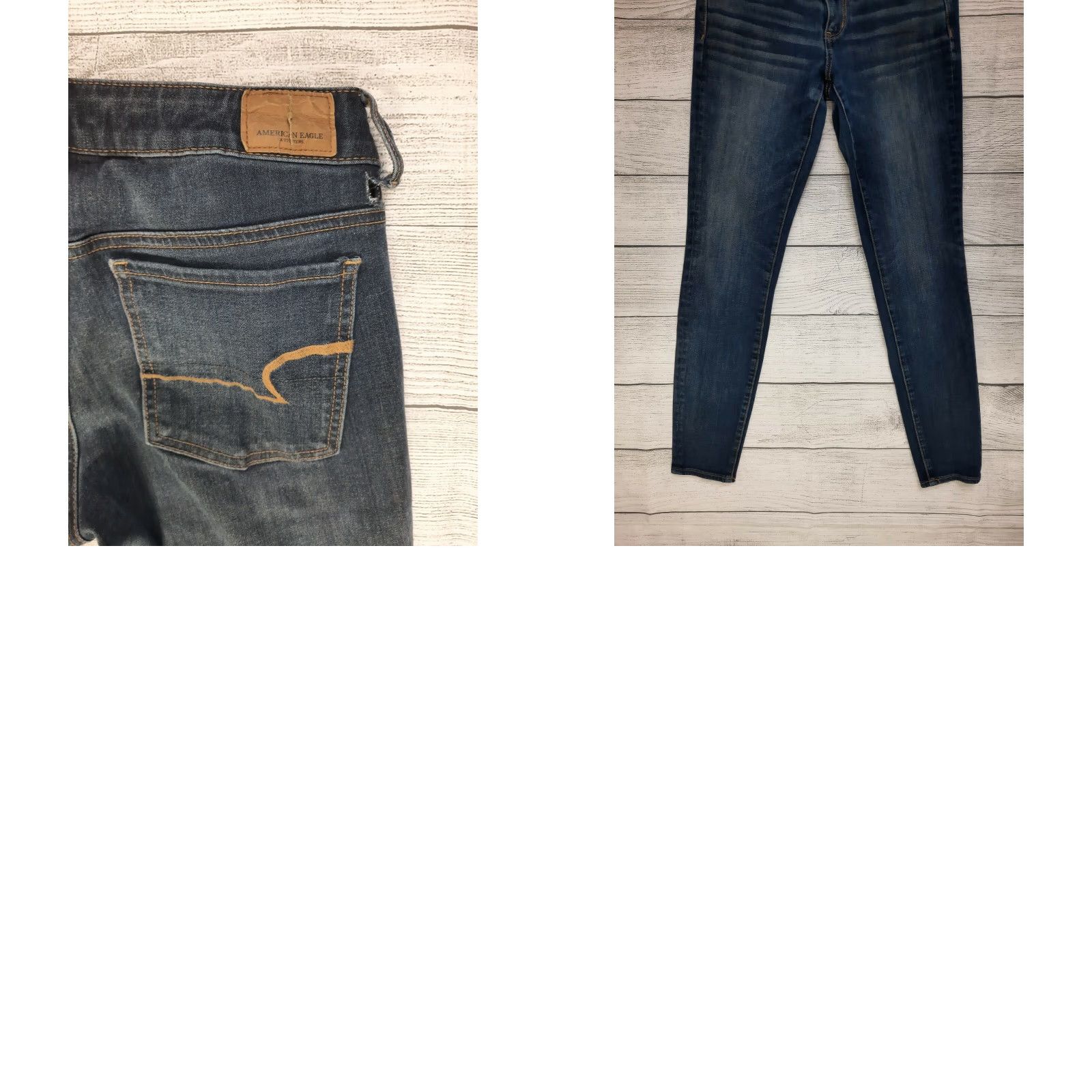 American Eagle Outfitters American Eagle Outfitters Jeans Skinny Stretch Denim Jegging Women 6 Reg Blue Cotton Blend Denim Size 28" / US 6 / IT 42 - 8 Thumbnail