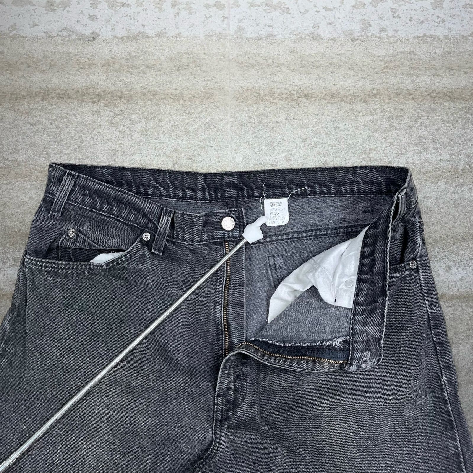 Levi's Vintage 90s Orange Tab Levis Jeans 38x30 Relaxed Black Wash Size US 38 / EU 54 - 4 Thumbnail