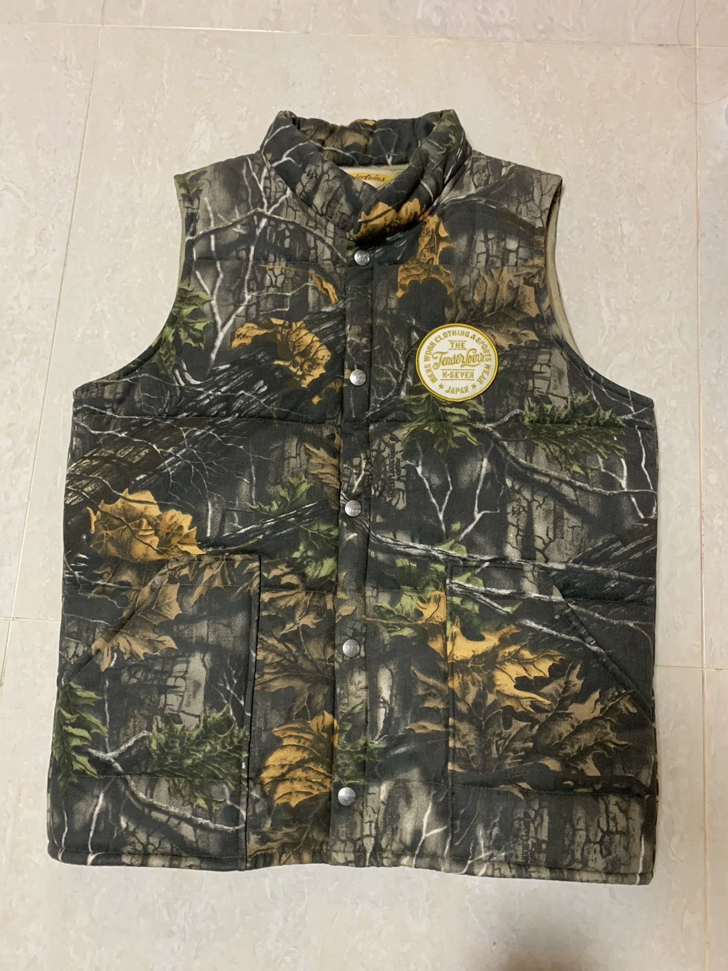 Tenderloin Tenderloin Camouflage Cotton Vest Size US M / EU 48-50 / 2 - 1 Thumbnail