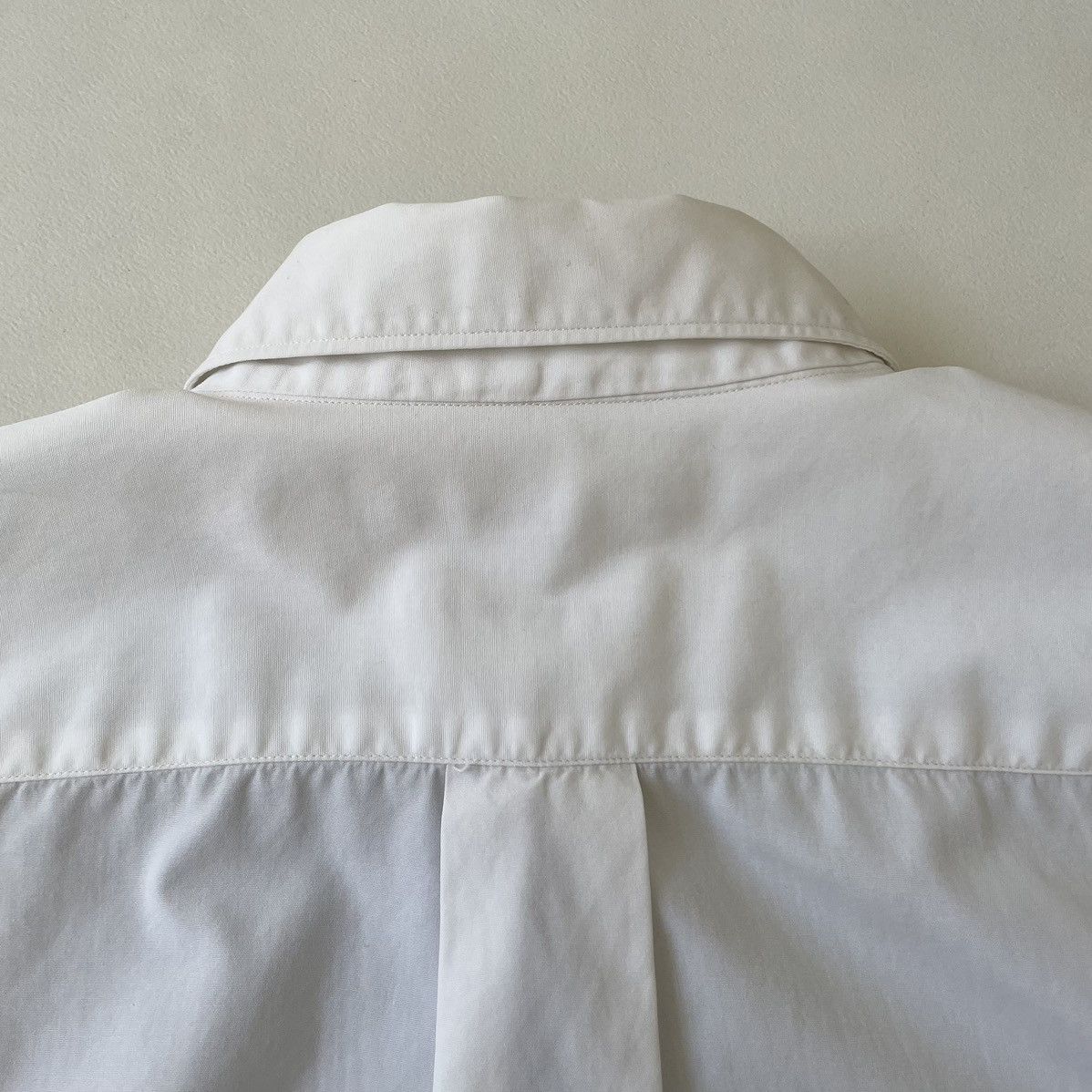 Comme des Garcons Blue/White Stripe Shirt With ‘Splat Print’ Size US M / EU 48-50 / 2 - 14 Thumbnail
