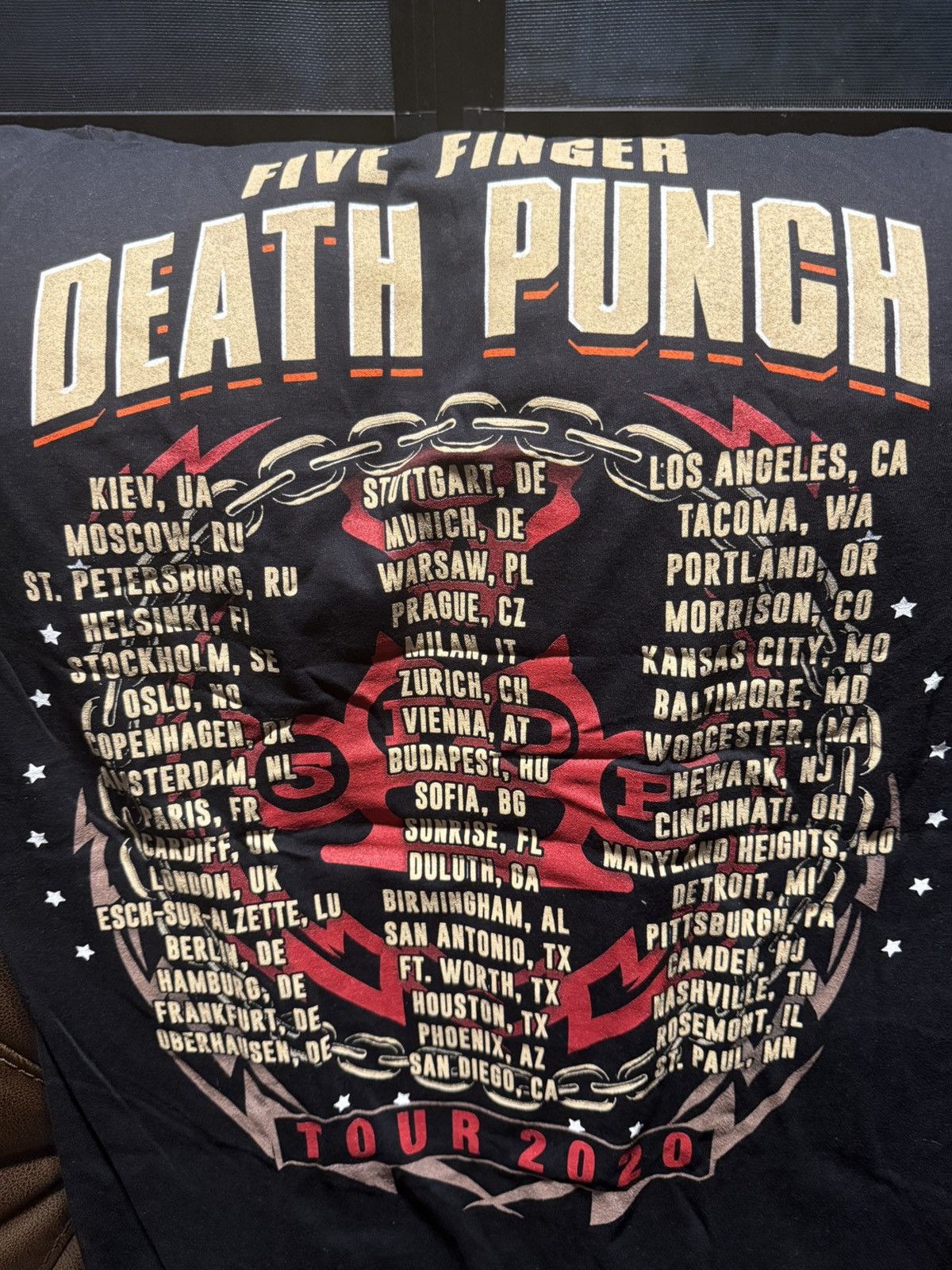 Band Tees Five Finger Death Punch s/s tshirt “Got Your Six” 2020 Tour Size US S / EU 44-46 / 1 - 4 Thumbnail
