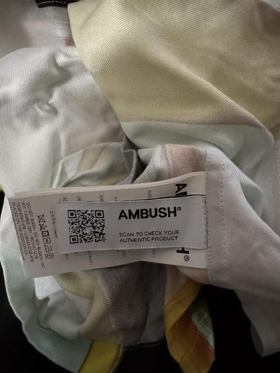 Ambush Design Ambush yellow viscose short sleeve Size US L / EU 52-54 / 3 - 4 Thumbnail