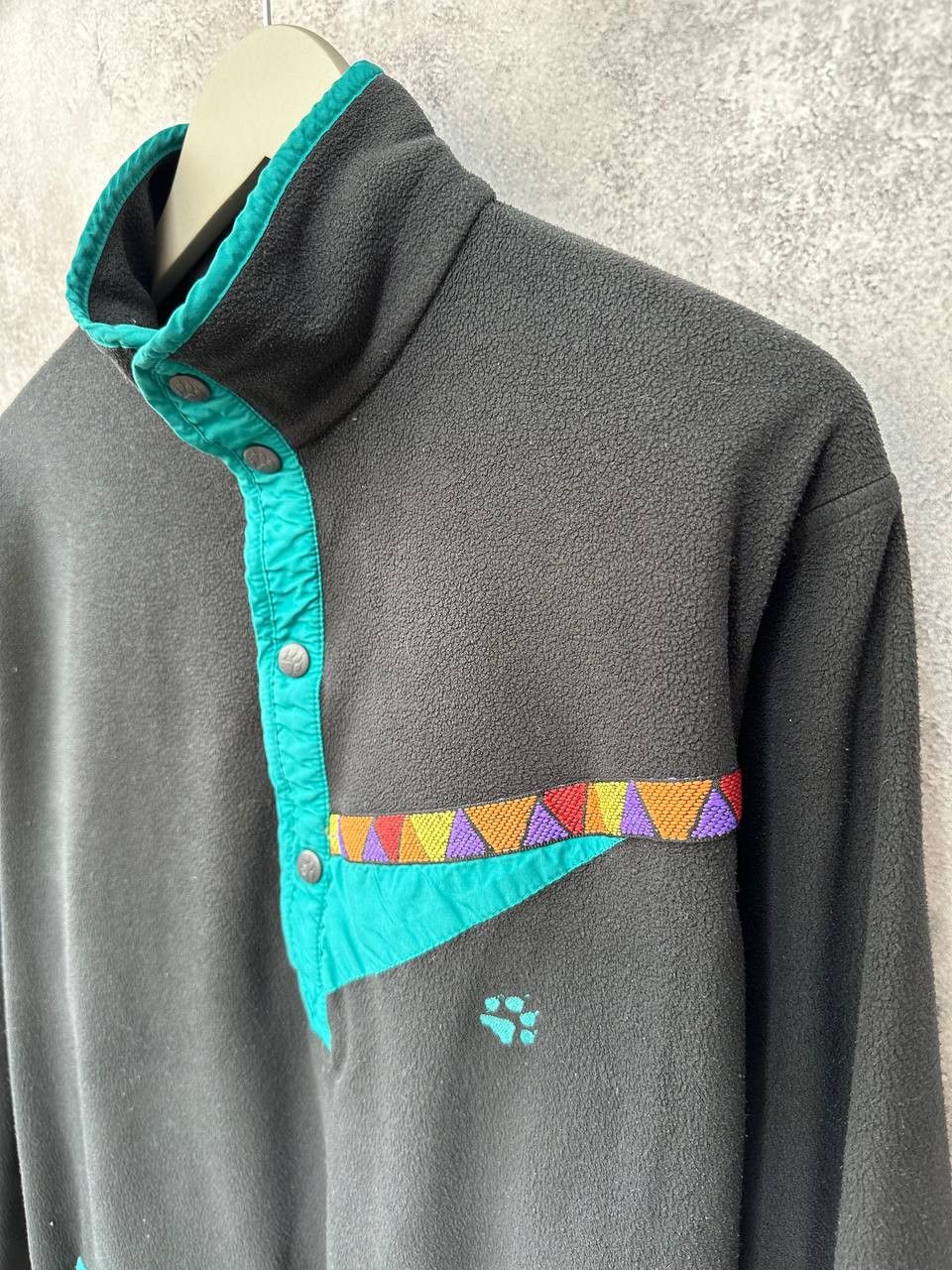 Jack Wolfskin × Vintage Jack Wolfskin Polarsystem Vintage 90s Fleece Sweater USA Size US L / EU 52-54 / 3 - 6 Thumbnail