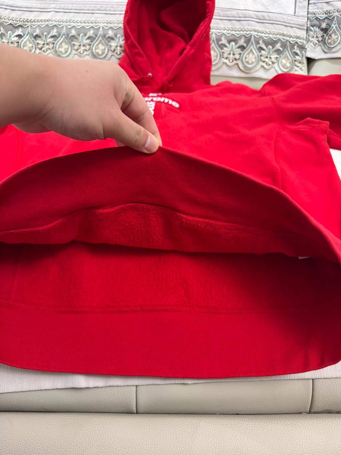 Supreme Supreme 15 Box Logo Red Hoodie L Size US L / EU 52-54 / 3 - 4 Thumbnail