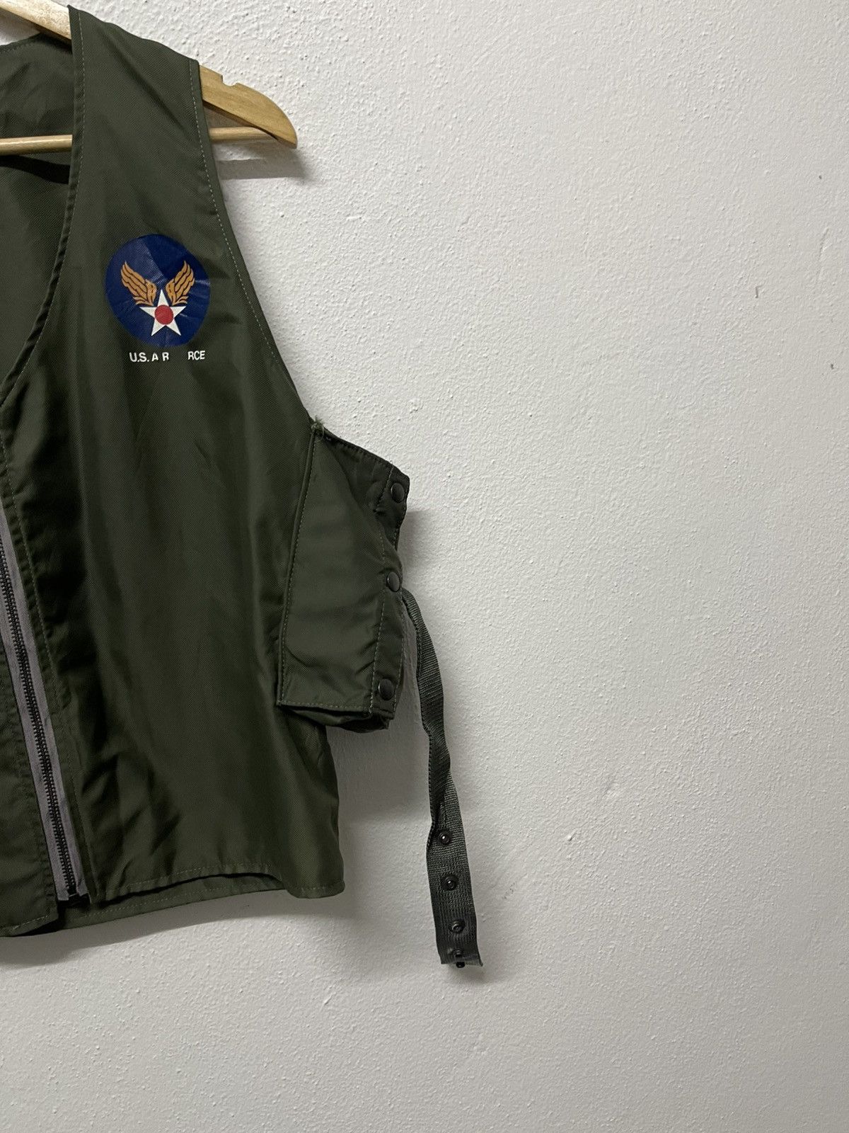 Other 80s HOUSTON INC VEST RADIO CARRIER ARMY RARE Size US M / EU 48-50 / 2 - 3 Thumbnail