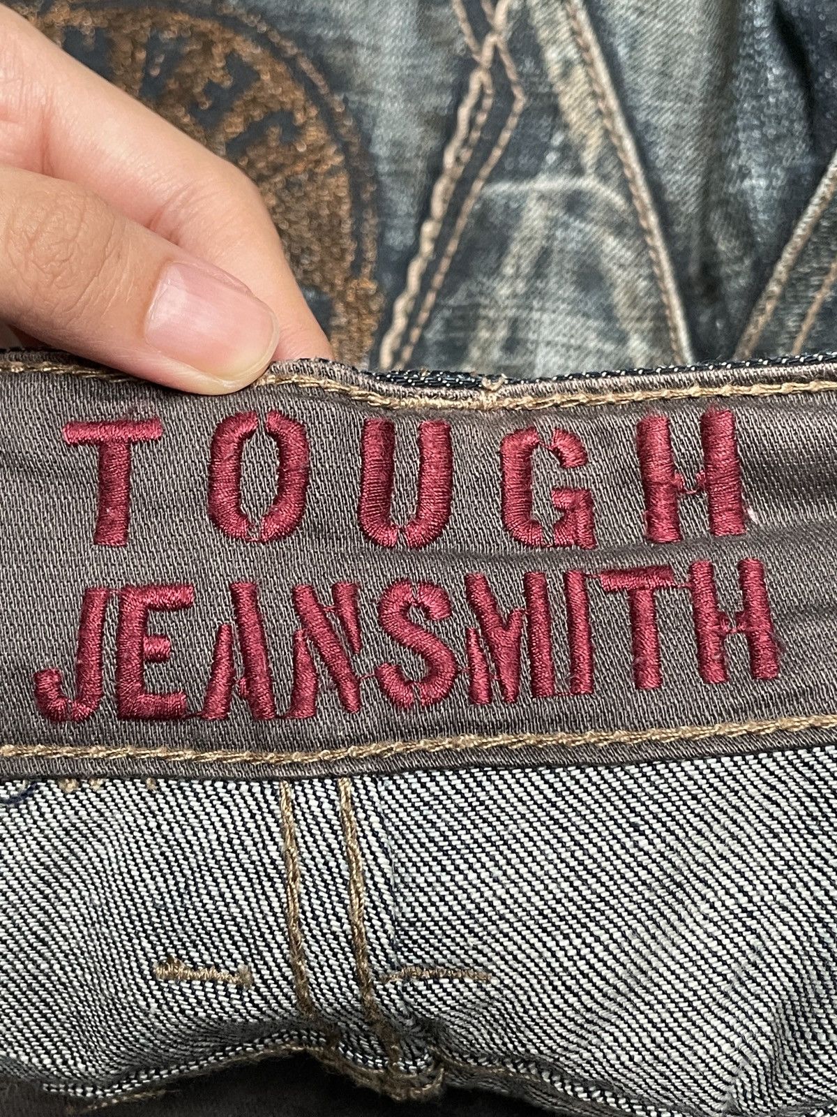 If Six Was Nine Rare Design Vintage Brand Tough Tactical Jeans 2000s Size US 32 / EU 48 - 10 Thumbnail