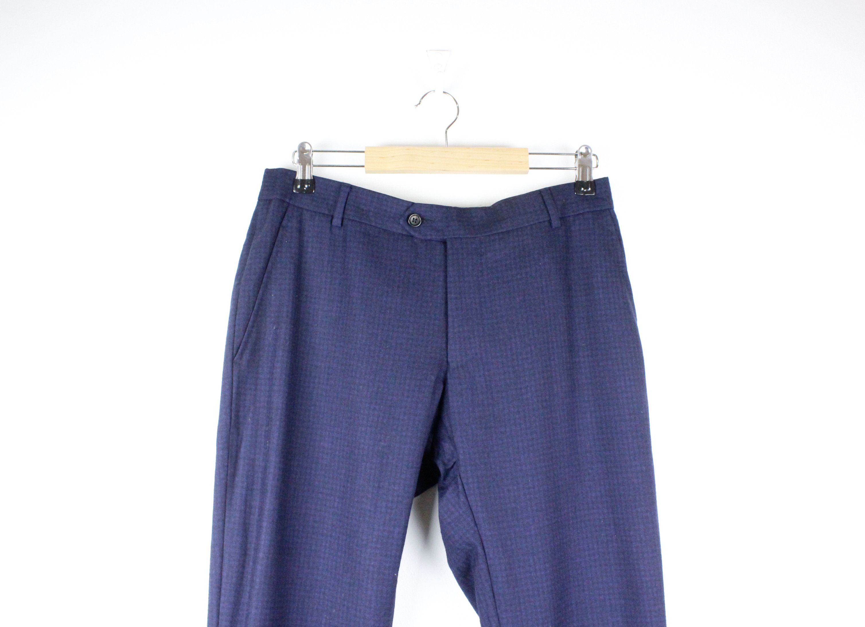 Tonello Tonello CLAUDIO TONELLO Navy Virgin Wool Formal Suit Size US S / EU 44-46 / 1 - 14 Thumbnail