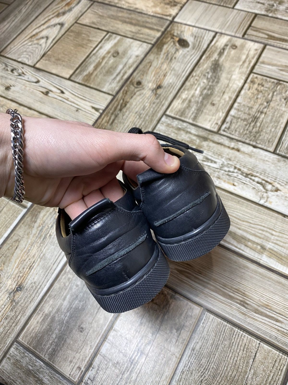 Christian Louboutin Christian louboutin sneakers black leather us7 Size US 7 / IT 37 - 7 Thumbnail