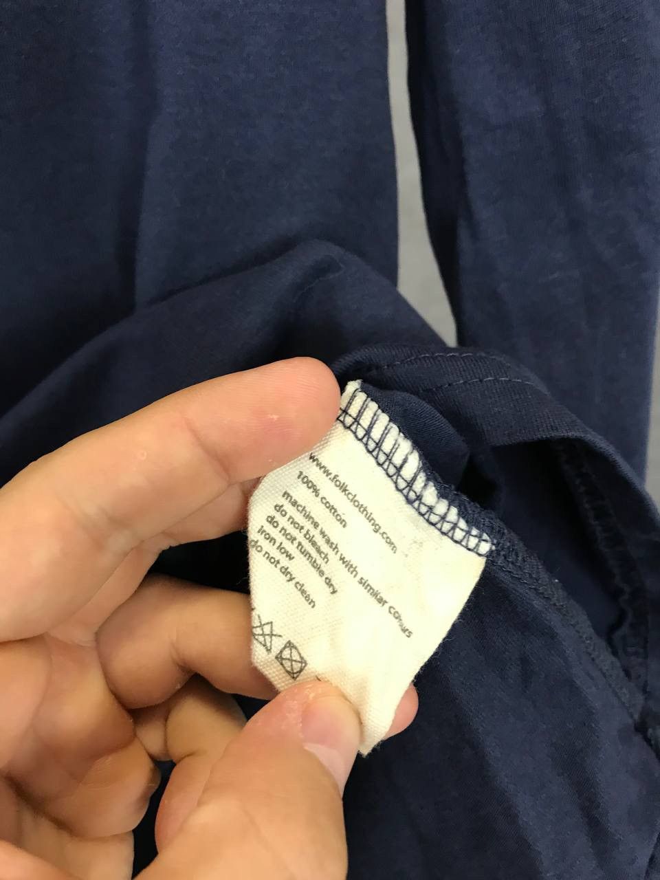 Folk Folk pocket longsleeve Size US M / EU 48-50 / 2 - 5 Thumbnail