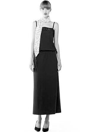 Cop Copine Cop Copine Orpheon Robe Black Maxi Dress EU 36 Size XS / US 0-2 / IT 36-38 - 2 Thumbnail