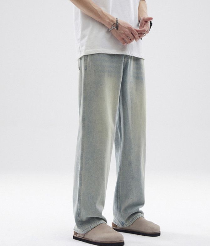 Japanese Brand American oversized vintage washed distressed baggy jeans Size US 32 / EU 48 - 4 Thumbnail
