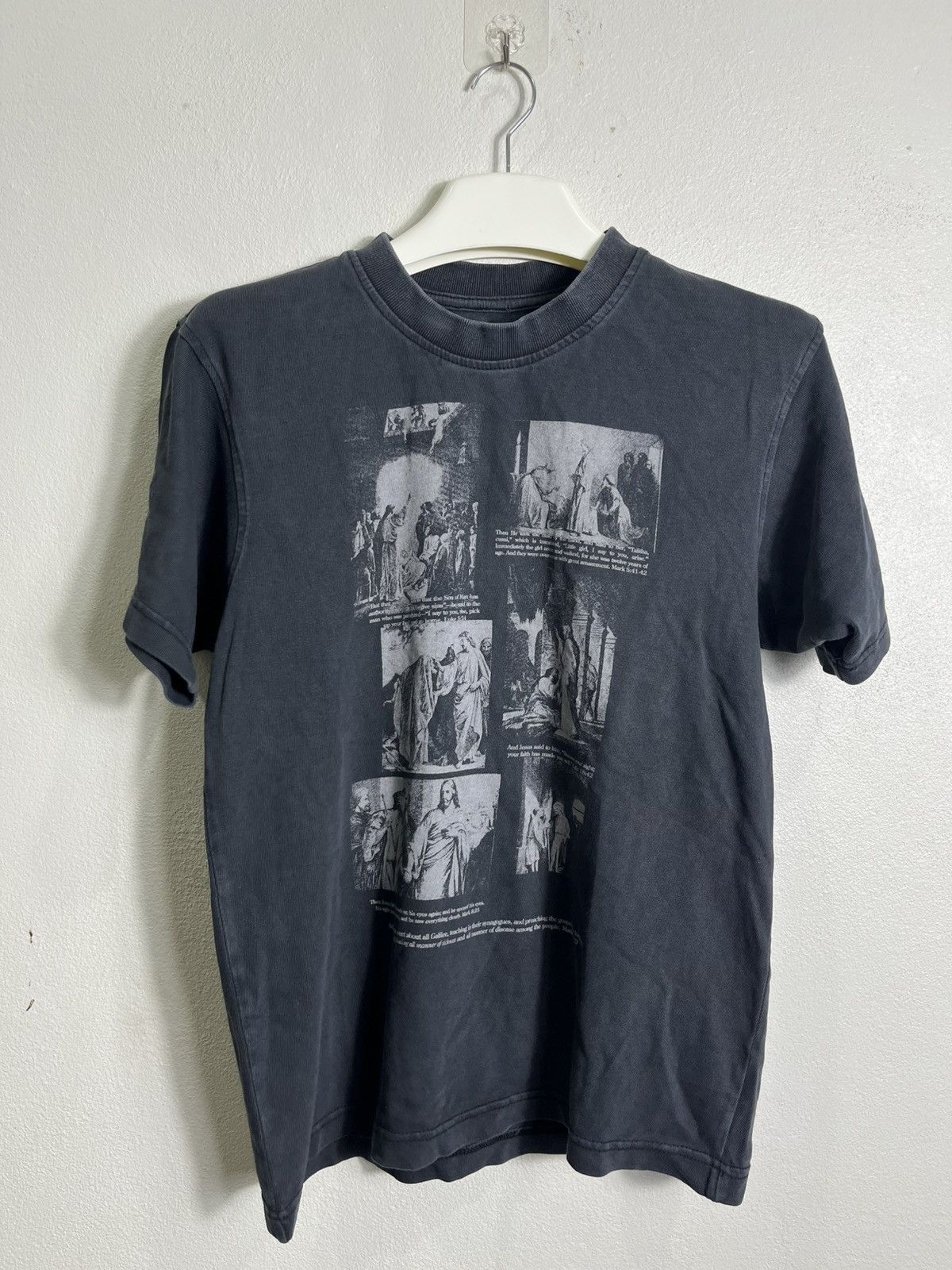 Vintage Vintage Jesus Christ Story Tshirt (Matthew 4:23) Size US M / EU 48-50 / 2 - 1 Thumbnail