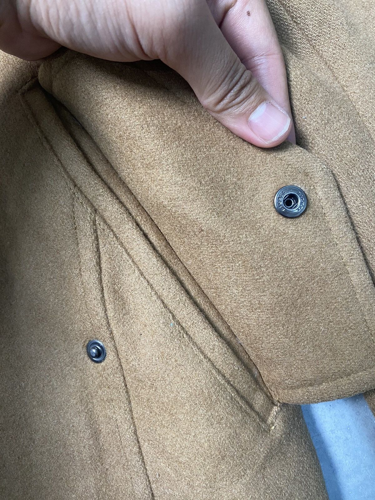 Katharine Hamnett London Katharine hamnett london Brown Wool field jacket Size US L / EU 52-54 / 3 - 11 Thumbnail