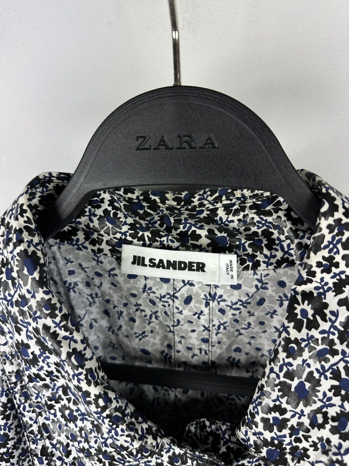 Jil Sander × Vintage Jil Sander Floral Print Trench Coat Jacket Size L / US 10 / IT 46 - 13 Thumbnail
