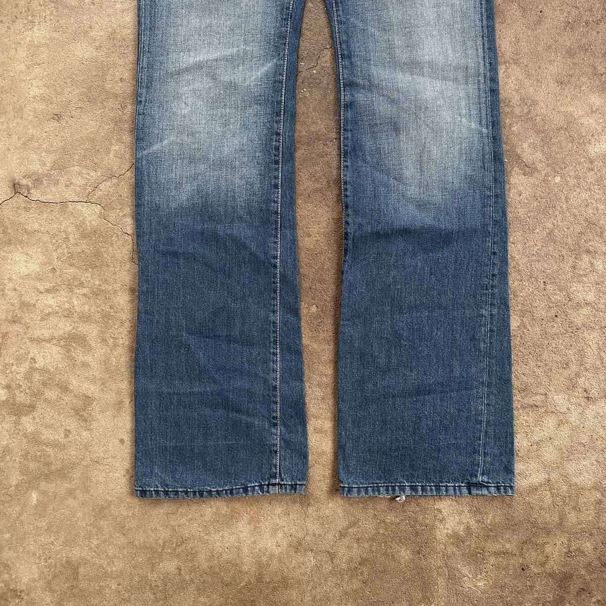 Diesel VINTAGE Y2K DIESEL LOW RISE DENIM PANTS Size 30" / US 8 / IT 44 - 3 Thumbnail