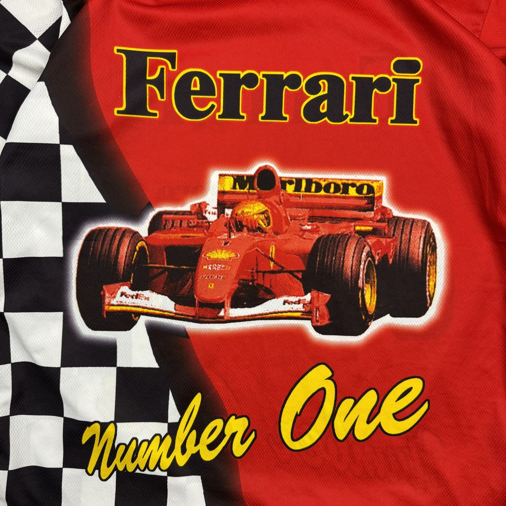 Ferrari × Formula 1 × Vintage Vintage Ferrari Formula 1 Jersey Tee Size US XL / EU 56 / 4 - 3 Thumbnail
