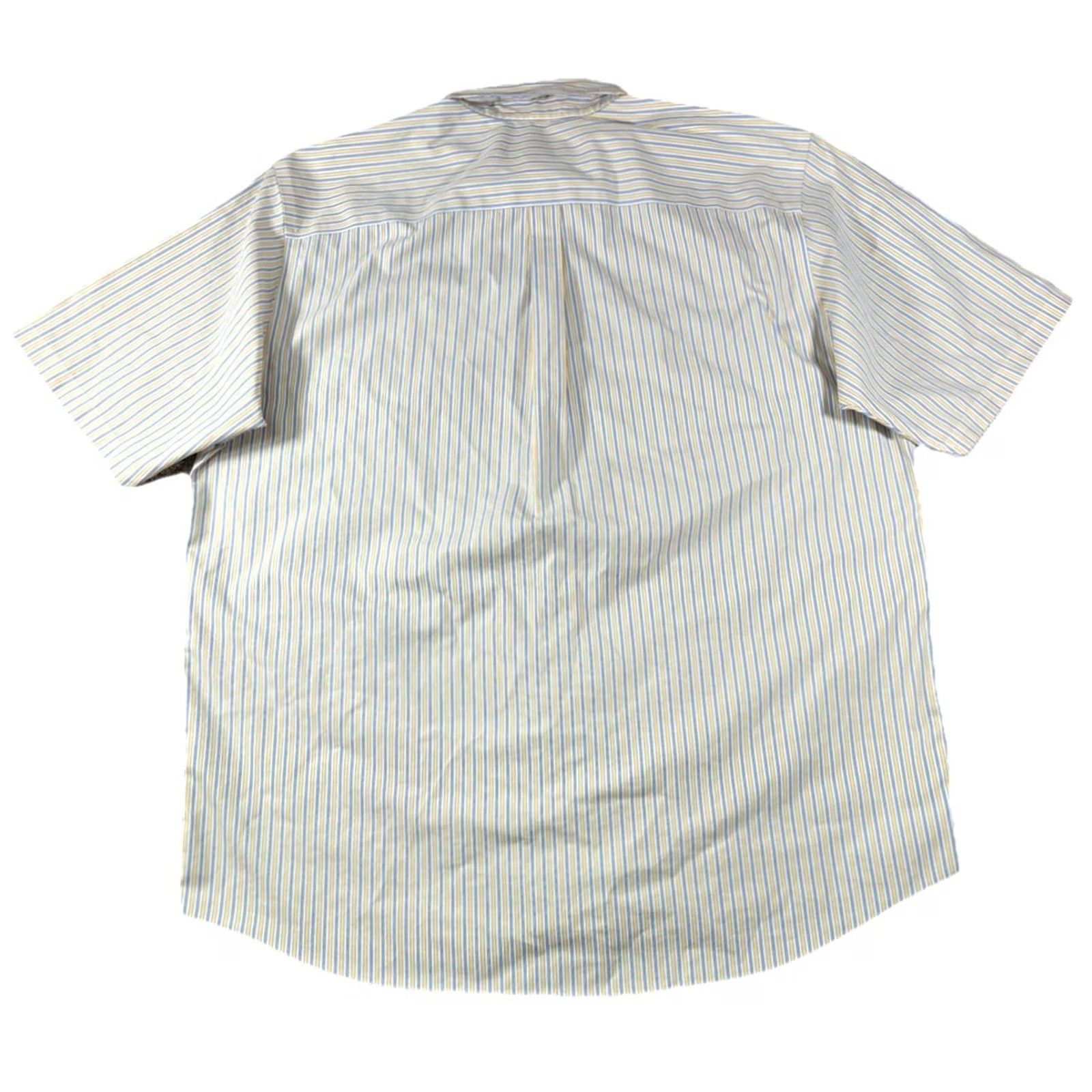 Eddie Bauer Eddie Bauer Men's Relaxed Fit Striped Button Down Shirt XL Tall Button-Up Wrinkle Resistant Size US XL / EU 56 / 4 - 4 Thumbnail