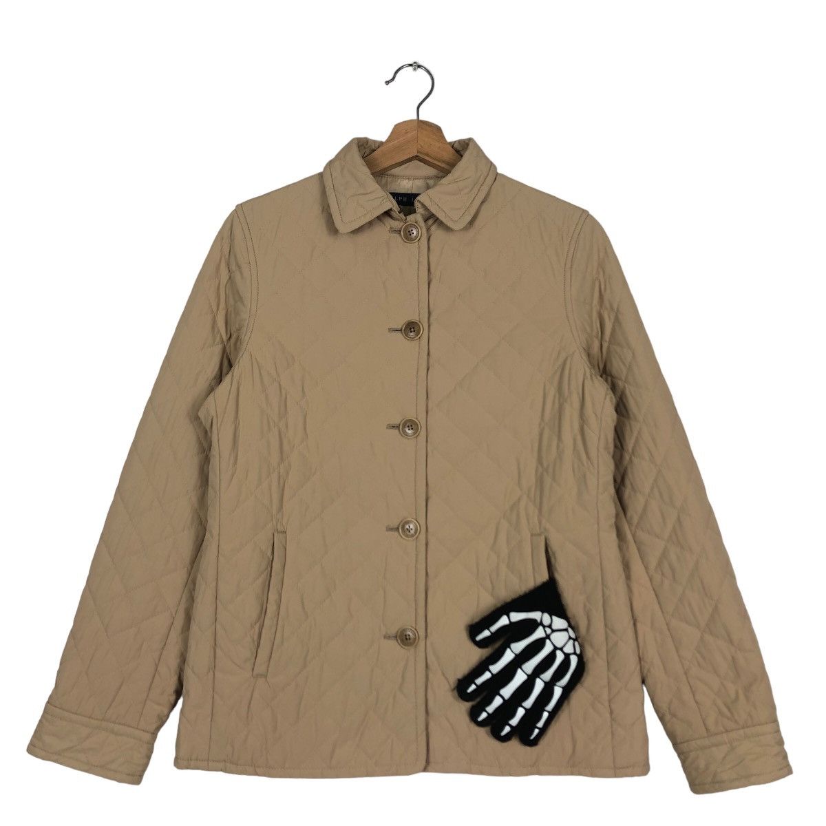 Ralph Lauren 🔥90’s Vintage Quilted Jacket Button Ralph Lauren Size M / US 6-8 / IT 42-44 - 2 Thumbnail