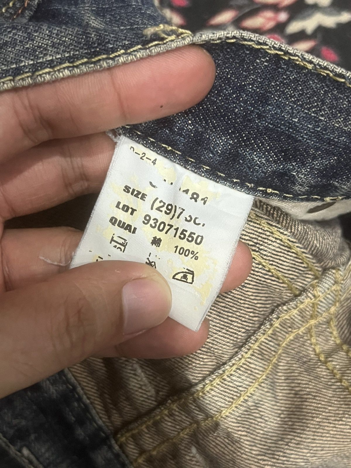 Japanese Brand Vintage Japanese Brand Bobson Cheesking Blue Faded Jeans Size US 29 - 16 Thumbnail