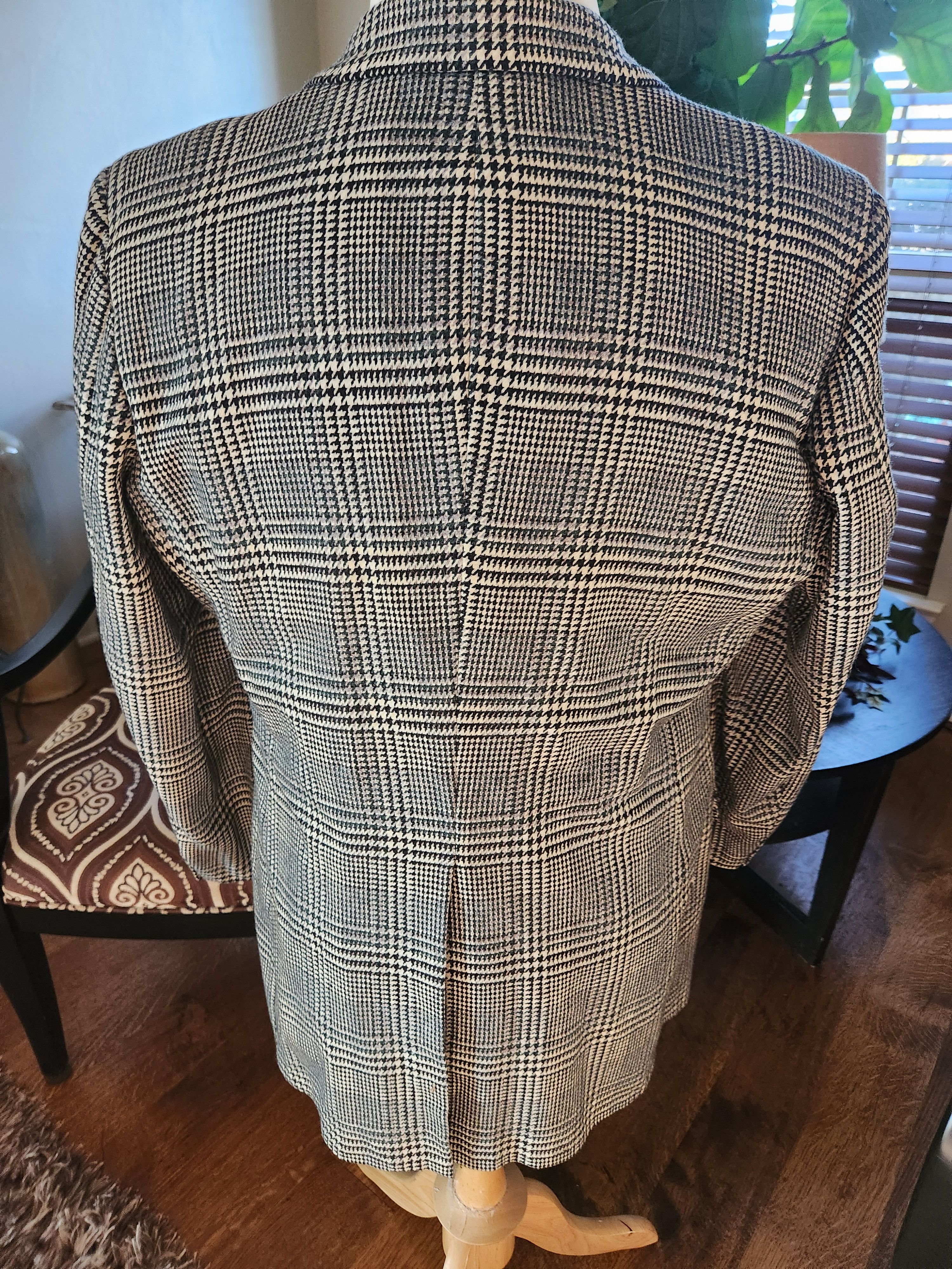 Other Vintage 80's Ellis of Edinburgh at Orbach's Wool Blazer Size 44L - 2 Thumbnail