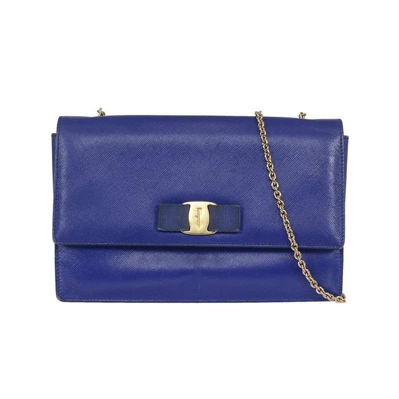 Salvatore Ferragamo Salvatore Ferragamo Gold Shoulder Bag 25 Women Size ONE SIZE - 1 Thumbnail