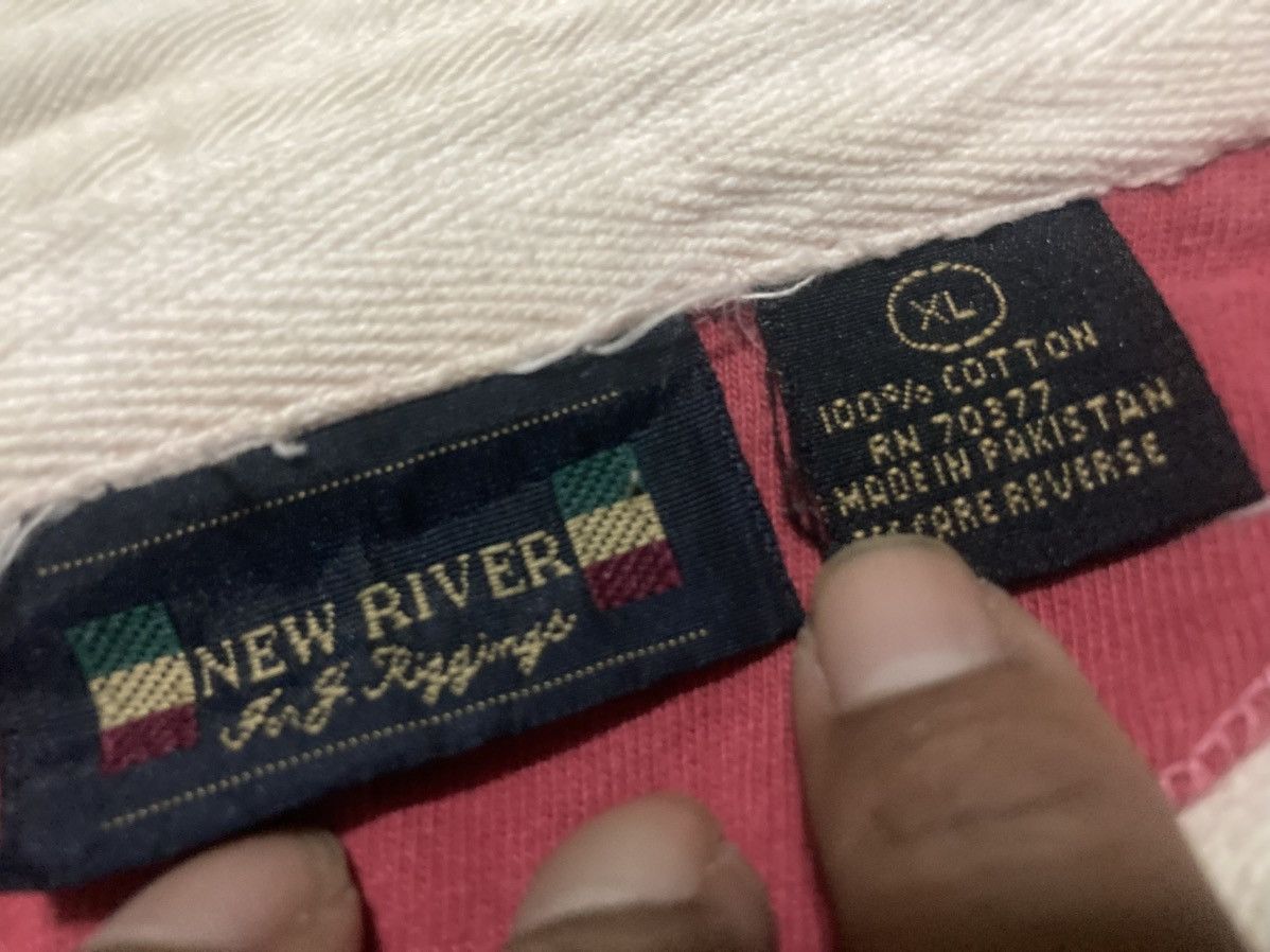 Rugby Ralph Lauren × Vintage Vintage Rugby New Rever Polo Shirt Size US XL / EU 56 / 4 - 4 Thumbnail