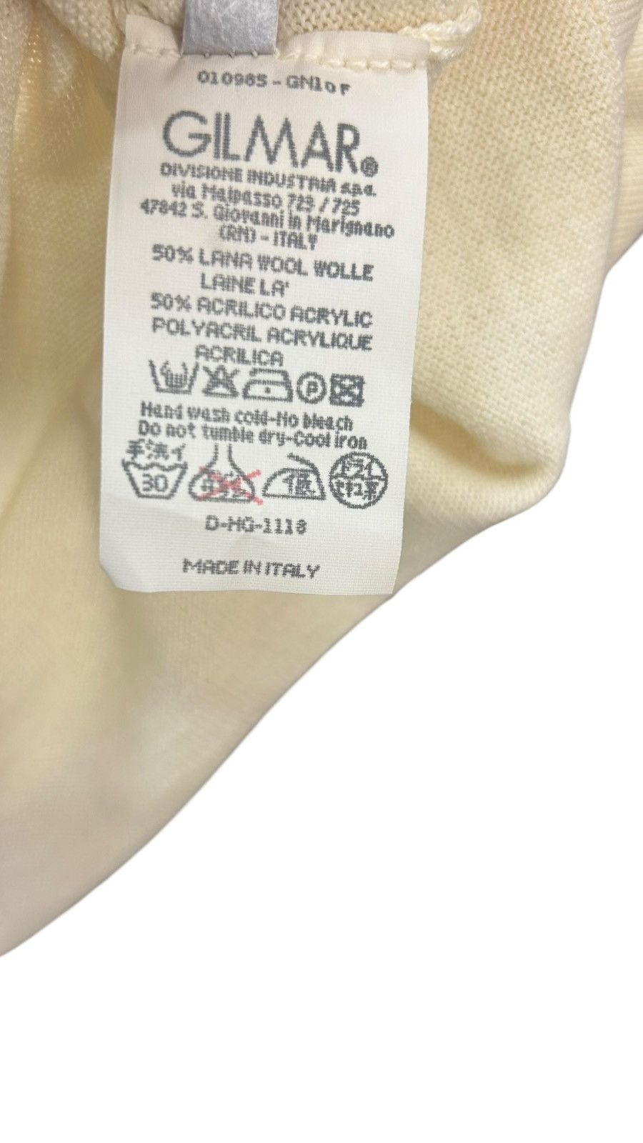 Iceberg NWT Iceberg Ice Jeans Embellished Knit Tank Top Cream Size S Size S / US 4 / IT 40 - 4 Thumbnail