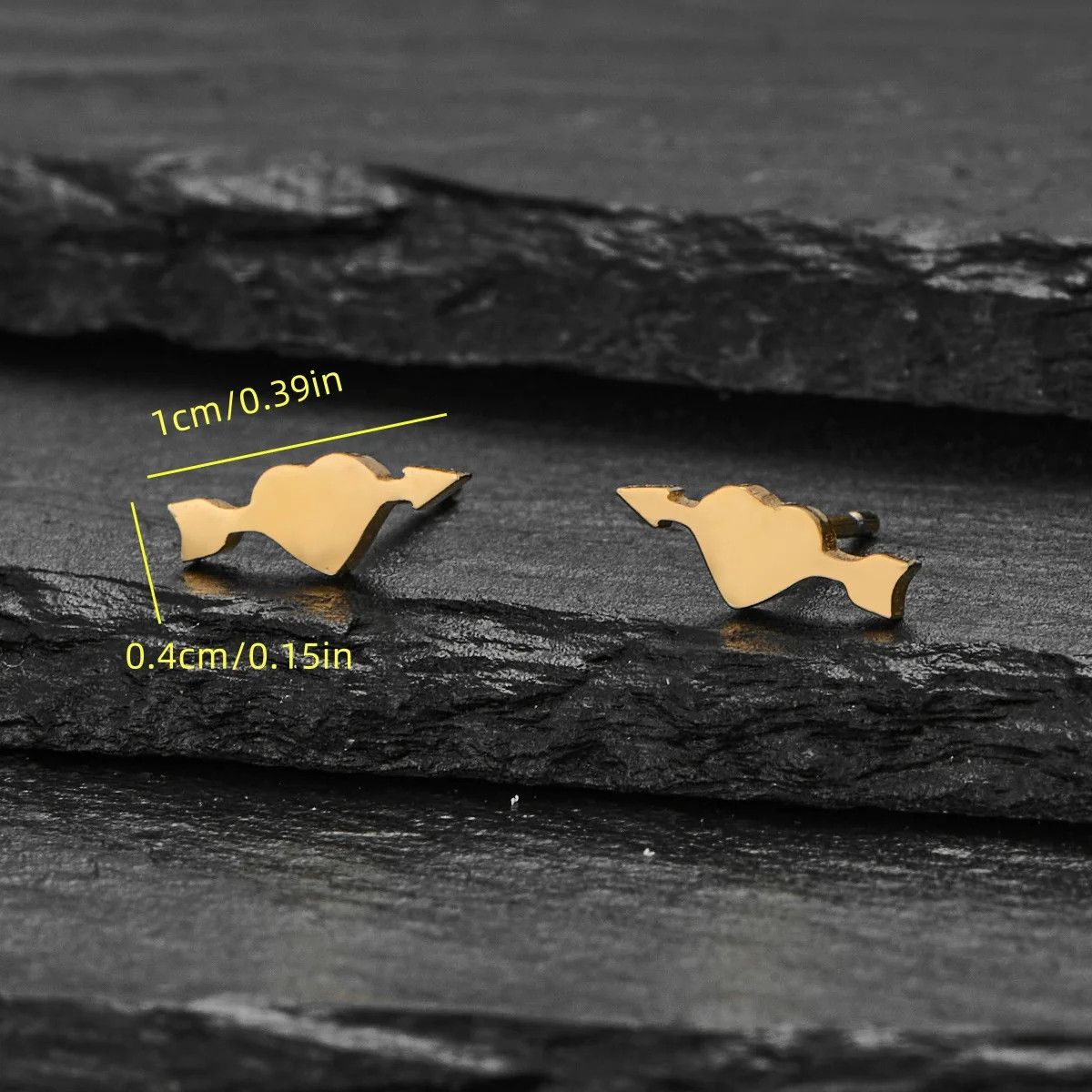 Jewelry Love Heart Arrow Mini Stud Earrings Charm Earring Gift Size ONE SIZE - 3 Thumbnail
