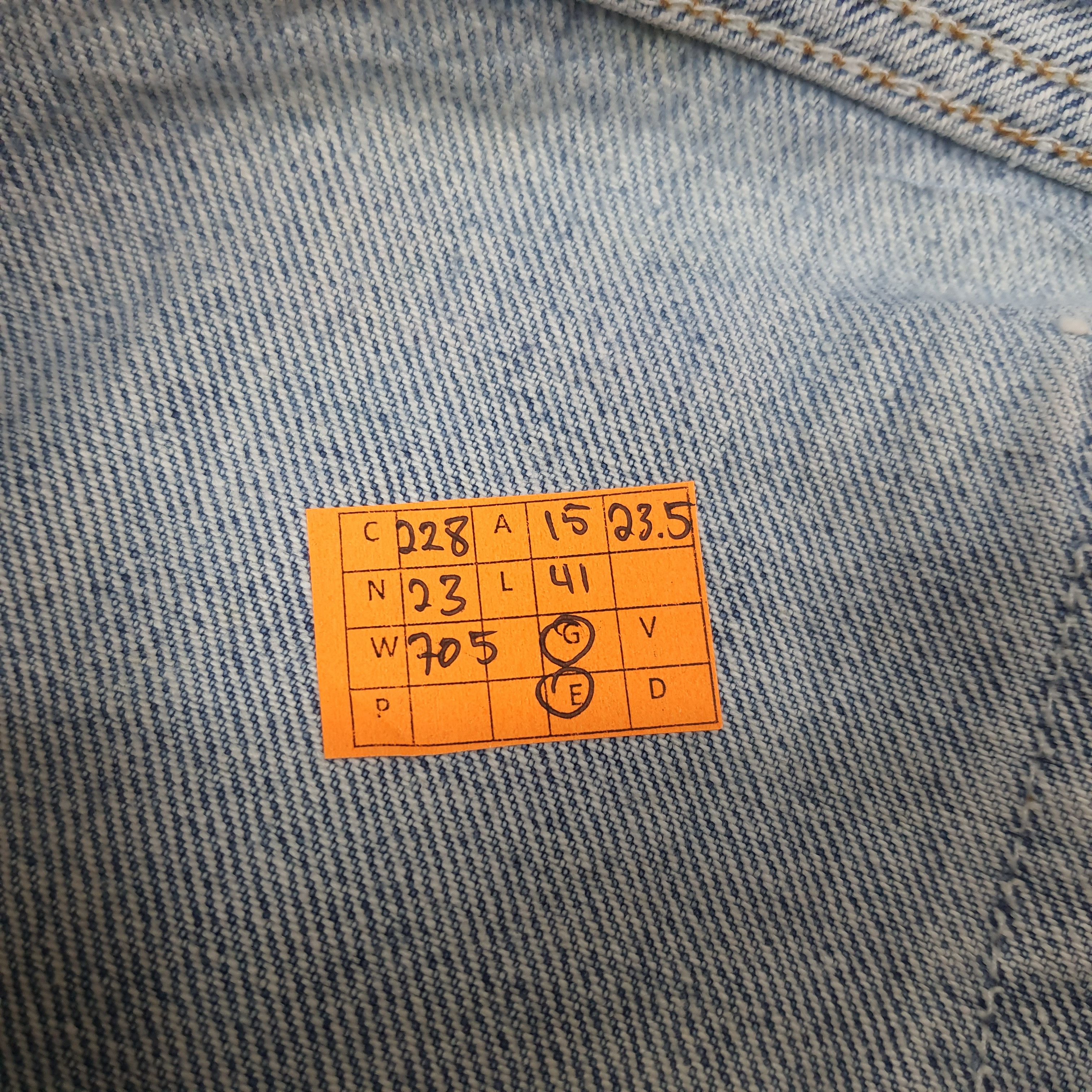 Levi's Vintage Levi's 501 Rework Denim Jeans C228N23 Size US 30 / EU 46 - 10 Thumbnail